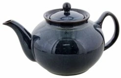 Oldenhof 1821 Theepot 1 Liter Aardewerk Indigo Blauw