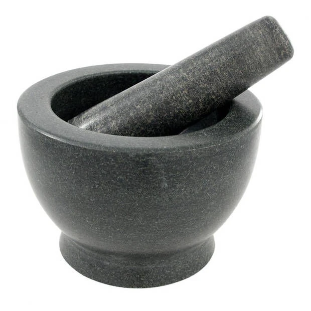 Oldenhof vijzel ø 15 cm graniet donkergrijs Oldenhof Vijzel ø 15 Cm Graniet Donkergrijs -Exporteren Oldenhof winkel 15cm