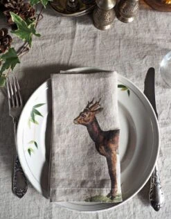 Oldenhof Wild Animals Servet 45 X 45 Cm Linnen 6 Stuks 9 Oldenhof Wild Animals Servet 45 X 45 Cm Linnen 6 Stuks -Exporteren Oldenhof winkel 1 2