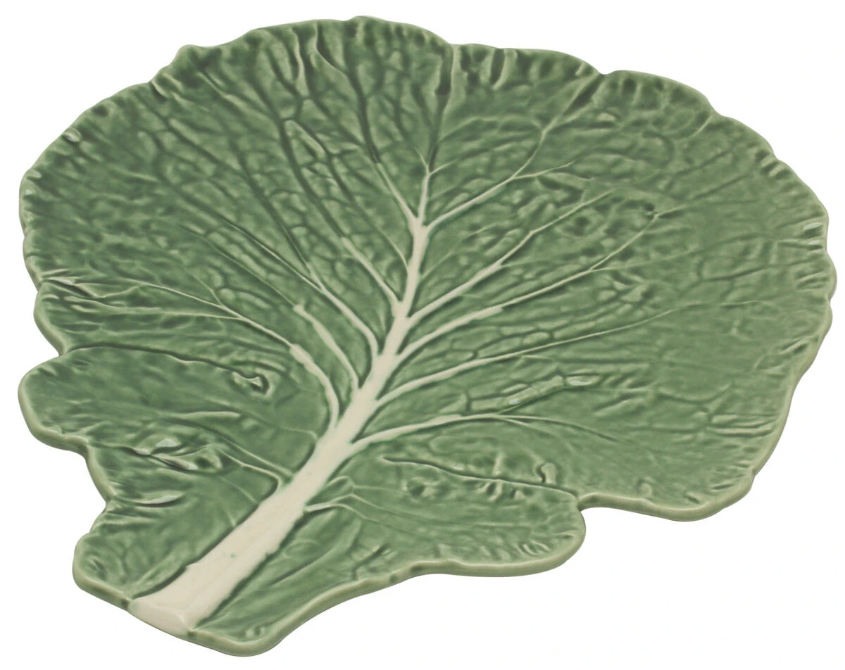 Bordallo koolblad bord 39,5 x 34 cm aardewerk groen Bordallo Koolblad Bord 39,5 X 34 Cm Aardewerk Groen -Exporteren Oldenhof winkel 2134 84695 1