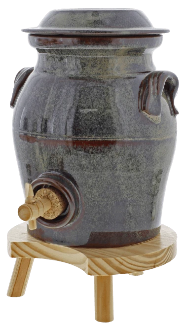 Oldenhof 1821 azijnvat 3,5 liter aardewerk mosgroen Oldenhof 1821 Azijnvat 3,5 Liter Aardewerk Mosgroen -Exporteren Oldenhof winkel 2347497 1 removebg preview