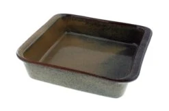 Oldenhof 1821 Vierkante Ovenschaal 25 X 25 X 6 Cm Aardewerk Mosgroen