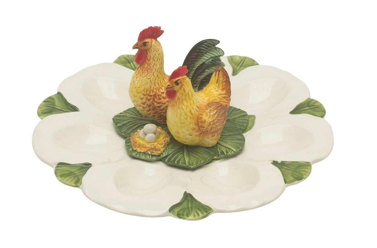 Oldenhof schaal voor 7 eieren ø 25 cm aardewerk Oldenhof Schaal Voor 7 Eieren ø 25 Cm Aardewerk -Exporteren Oldenhof winkel 3733 82928 1