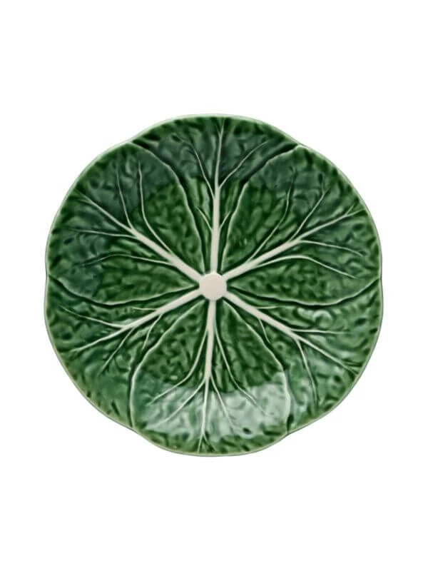 Bordallo koolblad bord ø 19 cm aardewerk groen Bordallo Koolblad Bord ø 19 Cm Aardewerk Groen -Exporteren Oldenhof winkel 65000462 1 1