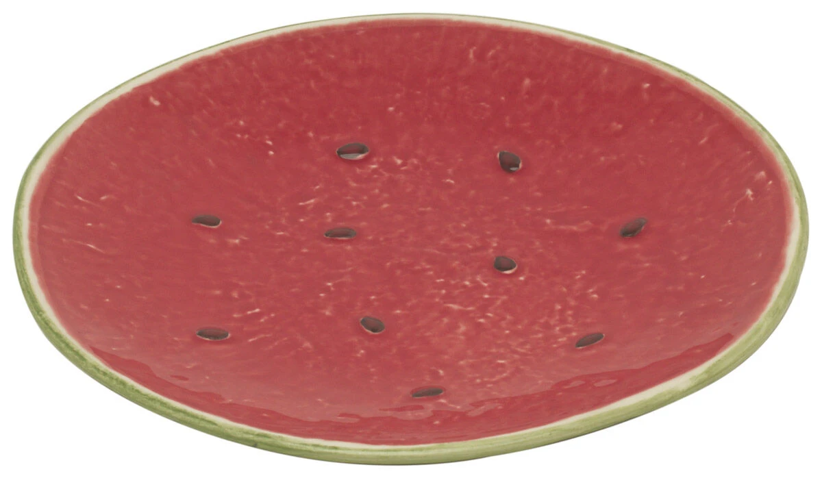Bordallo watermeloen bord ø 21,5 cm aardewerk rood Bordallo Watermeloen Bord ø 21,5 Cm Aardewerk Rood -Exporteren Oldenhof winkel 6558 84708 1