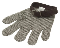 Oldenhof Oesterhandschoen XXS Rvs Bruin