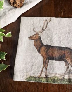 Oldenhof Wild Animals Servet 45 X 45 Cm Linnen 6 Stuks 4 Oldenhof Wild Animals Servet 45 X 45 Cm Linnen 6 Stuks -Exporteren Oldenhof winkel 8