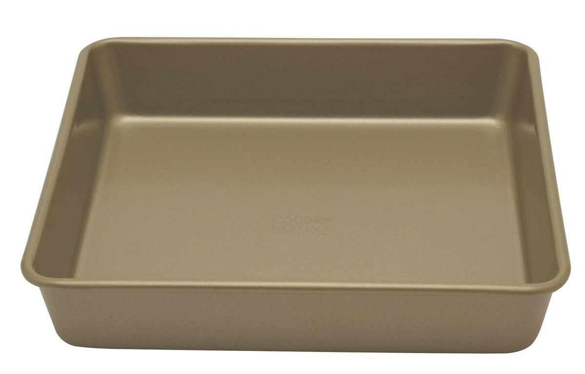 Oldenhof Golden Heritage vierkant bakblik 23 x 23 cm staal Oldenhof Golden Heritage Vierkant Bakblik 23 X 23 Cm Staal -Exporteren Oldenhof winkel 9204 68339 1