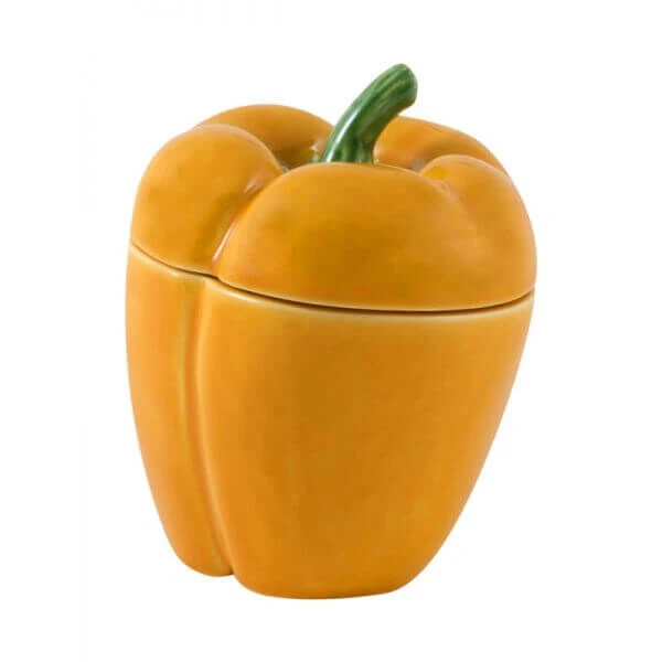 Bordallo Paprika voorraadpot ø 11,5 cm aardewerk geel Bordallo Paprika Voorraadpot ø 11,5 Cm Aardewerk Geel -Exporteren Oldenhof winkel bordallo pinheiro yellow pimento 65018681 1