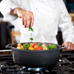 Chasseur Braadpan Ovaal 5 Liter ø 29 Cm Gietijzer Mat Zwart -Exporteren Oldenhof winkel braeter life neu05