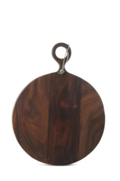 Oldenhof Enoteca Serveerplank Rond 42 X 32 Cm Sheeshamhout