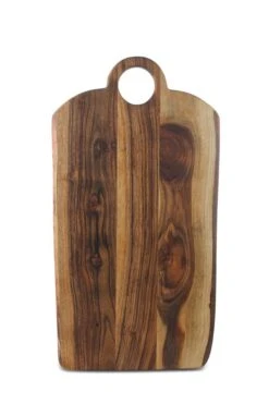 Oldenhof Raw Serveerplank Met Ronde Greep 50 X 25 Cm Acaciahout