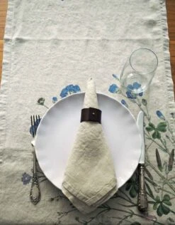 Oldenhof Flax Tafelloper 46 X 136 Cm Linnen -Exporteren Oldenhof winkel flax table runner linoroom 10