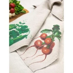 Oldenhof Radish & Peas Handdoek 42 X 60 Cm Linnen 2 Stuks 4 Oldenhof Radish & Peas Handdoek 42 X 60 Cm Linnen 2 Stuks -Exporteren Oldenhof winkel linoroom kitchen towels radish and peas vertical lr5 1024x1024