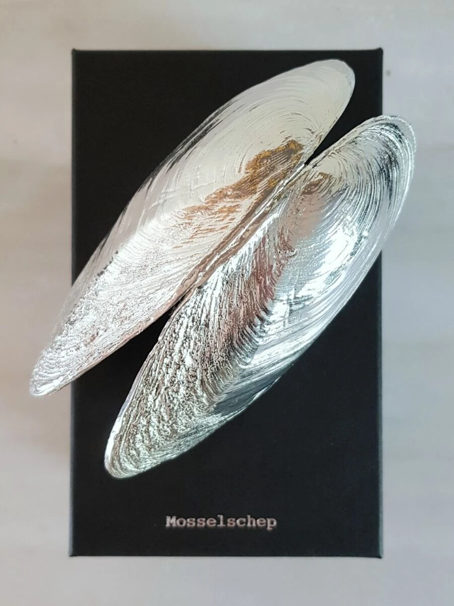 Oldenhof Zeeuwse mosselschep zilvertin Oldenhof Zeeuwse Mosselschep Zilvertin -Exporteren Oldenhof winkel mosselschep 18