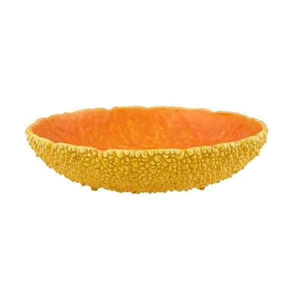 Bordallo Jackfruit Fruitschaal Op Poten ø 35,5 Cm Aardewerk Oranje -Exporteren Oldenhof winkel oldenhof jackfruit fruitschaal op poten 35 5 cm aardewerk oranje