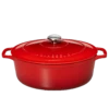 Chasseur Braadpan Ovaal 5 Liter ø 29 Cm Gietijzer Rood -Exporteren Oldenhof winkel oval casserole rubis03