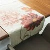 Oldenhof Dahlia Tafelloper 46 X 136 Cm Linnen -Exporteren Oldenhof winkel red floral modern table runner linoroom 8