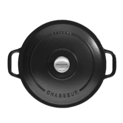 Chasseur Braadpan 6,1 Liter ø 28 Cm Gietijzer Mat Zwart -Exporteren Oldenhof winkel round casserole black01 2 1 1 1 1 2 1 1 1 1