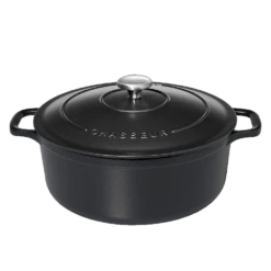 Chasseur Braadpan 4 Liter ø 24 Cm Gietijzer Mat Zwart