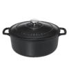 Chasseur Braadpan 8,8 Liter ø 32 Cm Gietijzer Mat Zwart -Exporteren Oldenhof winkel round casserole black02 3 1 1 1 1 1 1 1
