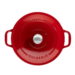 Chasseur Braadpan 4 Liter ø 24 Cm Gietijzer Rood 4 Chasseur Braadpan 4 Liter ø 24 Cm Gietijzer Rood -Exporteren Oldenhof winkel round casserole rubis01