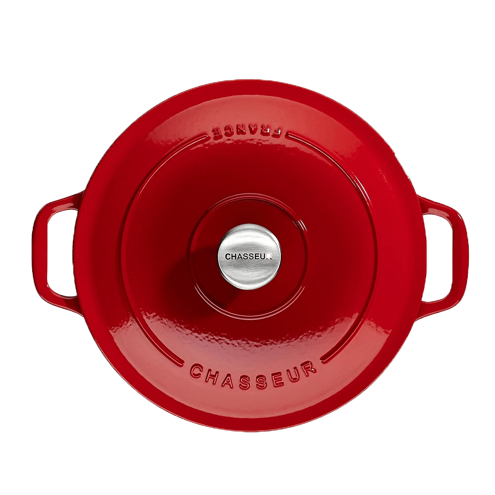 Chasseur braadpan 8,8 liter ø 32 cm gietijzer rood Chasseur Braadpan 8,8 Liter ø 32 Cm Gietijzer Rood -Exporteren Oldenhof winkel round casserole rubis01 3