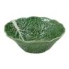 Bordallo Koolblad Diepe Saladeschaal ø 29 Cm Aardewerk Groen -Exporteren Oldenhof winkel saladeschaal