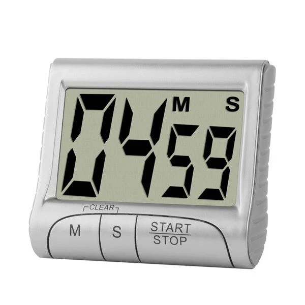 Oldenhof digitale keukentimer 8 x 7 cm kunststof grijs Oldenhof Digitale Keukentimer 8 X 7 Cm Kunststof Grijs -Exporteren Oldenhof winkel timer 1